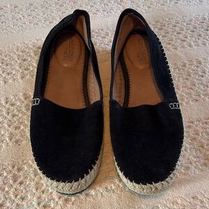 Adam Tucker Me Too black suede espadrilles REMI * sz 8.5